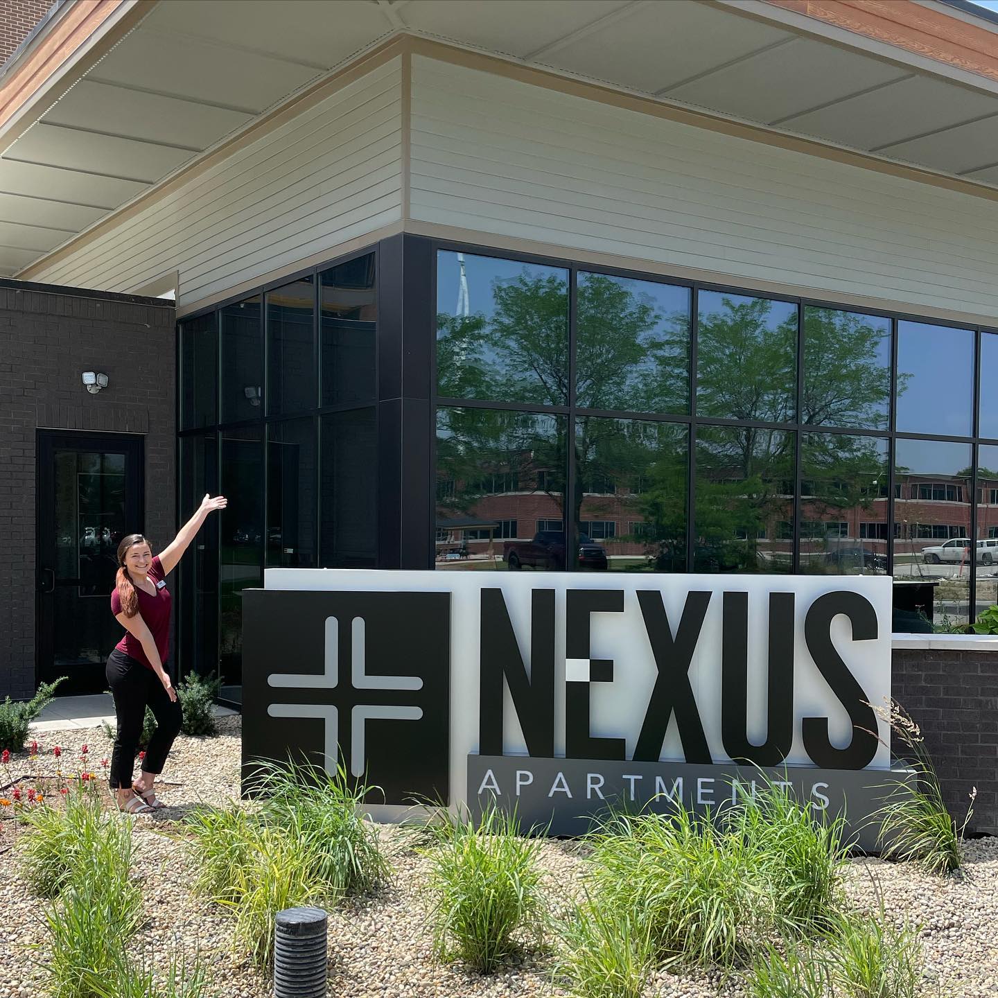nexus entrance sign Funhome